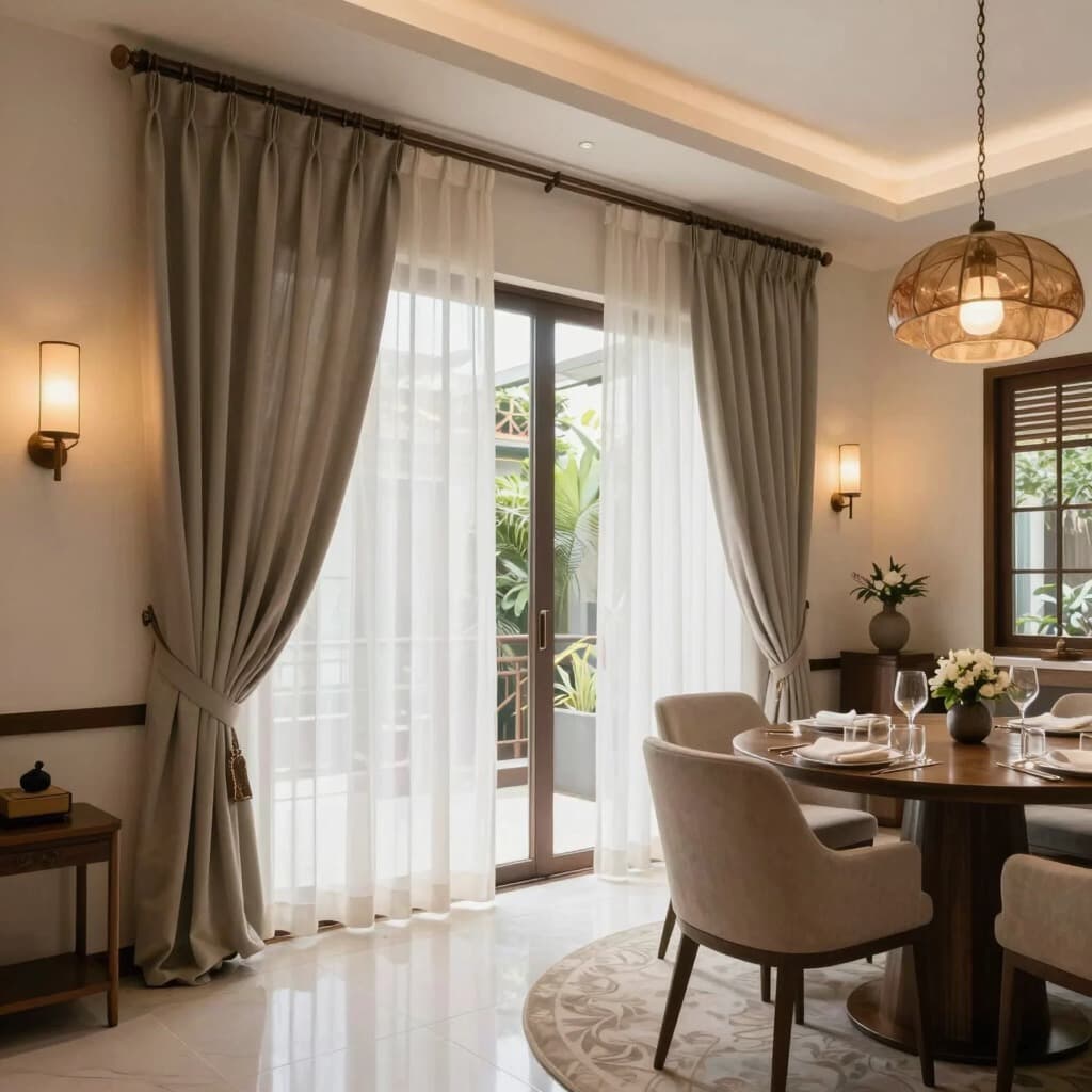 Luxury Custom Blackout Curtains & Drapery Bali